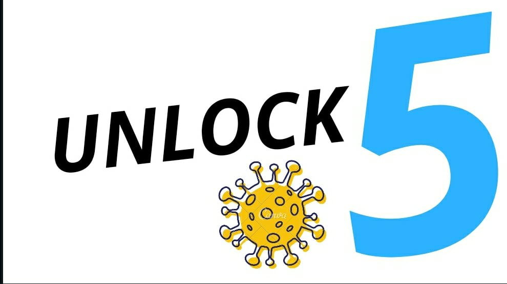 unlock 5.0 guidelines in Corona Hit india now