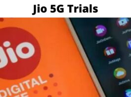 Jio 5G Trials