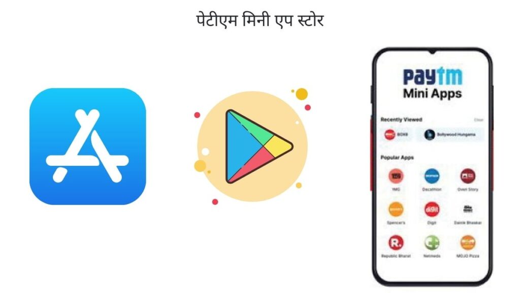 पेटीएम मिनी एप स्टोर की जानकारी