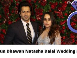 Varun Dhawan Natasha Dalal Wedding pics