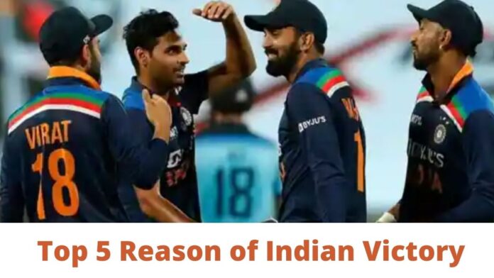 भारत की जीत के 5 बड़े कारण