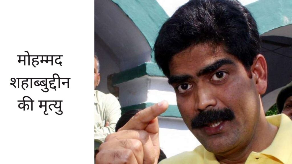 मोहम्मद शहाब्बुद्दीन की मृत्यु
