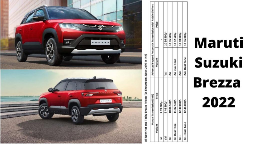 Watch New Maruti Suzuki Brezza 2022 Launch Event Live